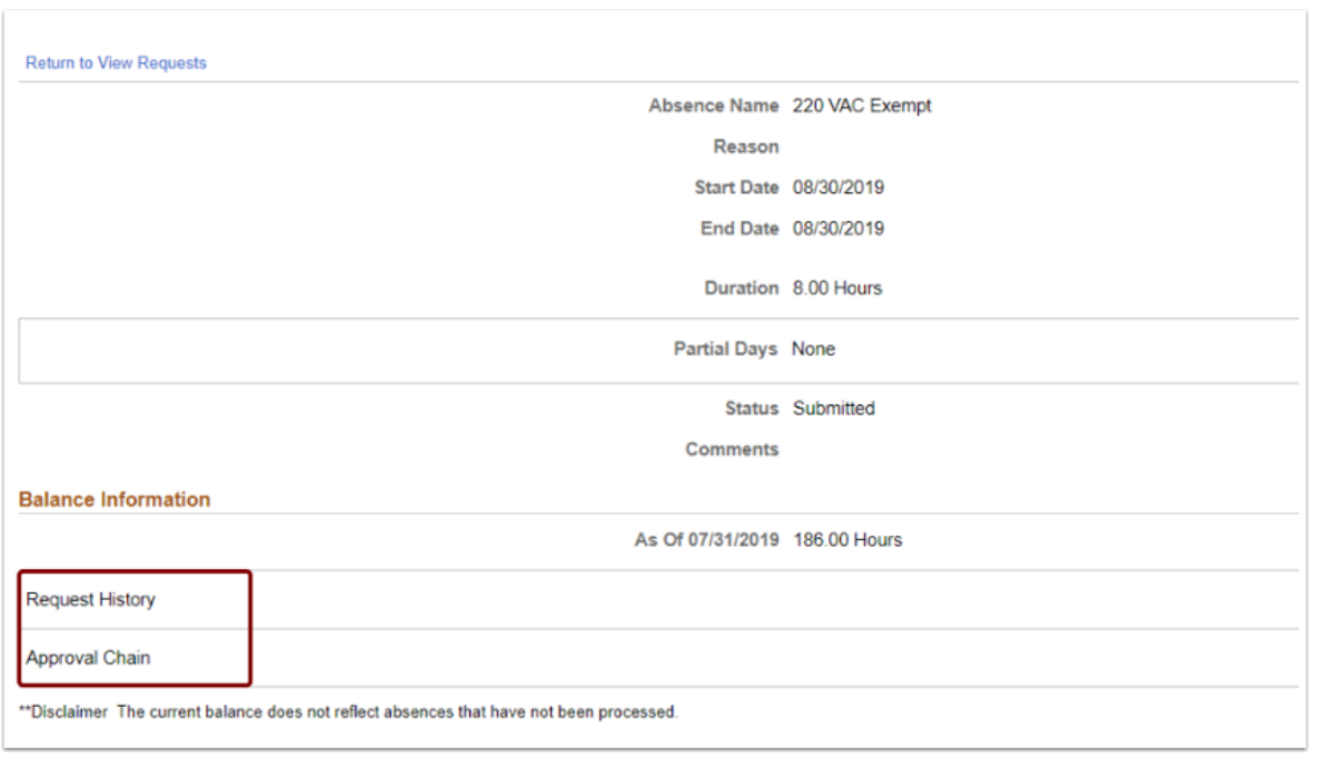 View Absence Balances And Requests | SPSCC Support